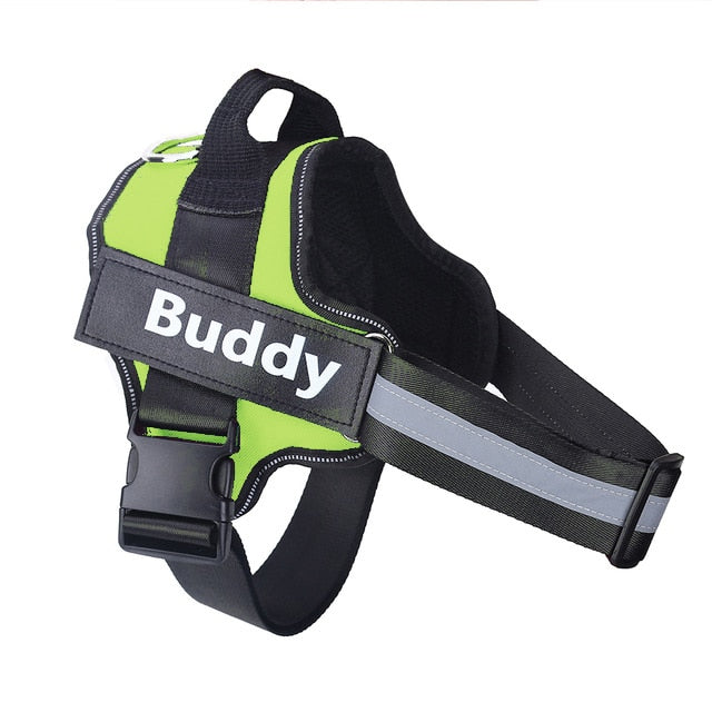 No-Pull Personalized Reflective Harness - The Royal Pet