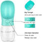 Portable pet water bottle - The Royal Pet
