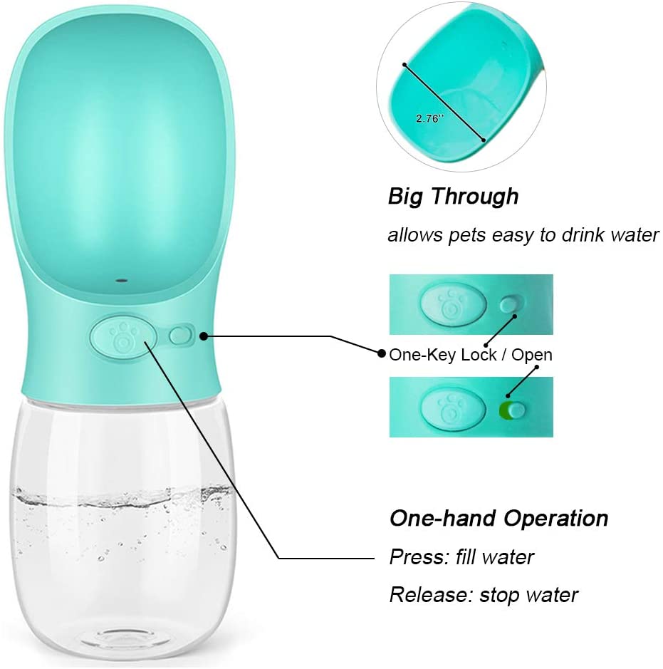 Portable pet water bottle - The Royal Pet