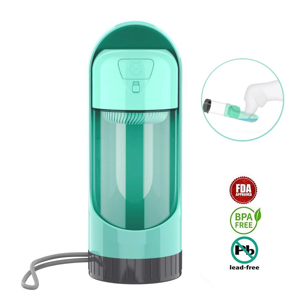 Travel pet water bottle with filter - The Royal Pet