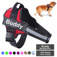 No-Pull Personalized Reflective Harness - The Royal Pet